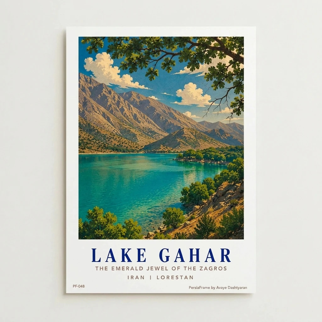 پوستر دریاچه گهر | لرستان